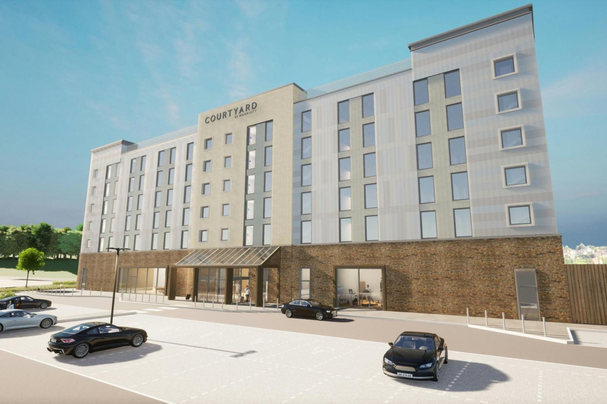 Отель Courtyard By Marriott Шефилд Экстерьер фото